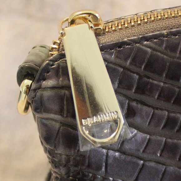 Brahmin Large Duxbury Satchel Smoky Quartz Ombre Melbourne - Picture 5 of 14